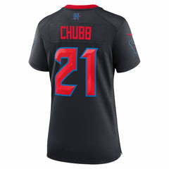 Nike Nick Chubb Houston Texans Women's Game Jersey Navy