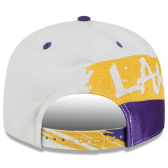 Los Angeles Lakers 2026 NBA All-Star Game Brushstroke 9FIFTY Snapback Hat White/Purple | New Era