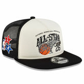 2026 NBA All-Star Game x Alpha Industries 9FIFTY Snapback Trucker Hat White/Black | New Era