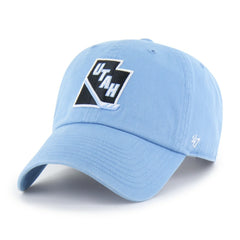 Utah Mammoth '47 Alternate Logo Clean Up Adjustable Hat - Light Blue - NHL 203255148