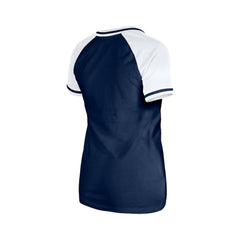 Chicago Cubs New Era Women's Gameday V-Neck T-Shirt - Navy - New Era Online