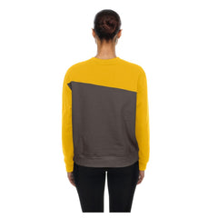 San Diego Padres New Era Women's Gameday Fleece Sweatshirt - Brown/Gold - New Era Discount