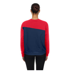 Cleveland Guardians New Era Women's Gameday Fleece Sweatshirt - Navy/Red - New Era Sale