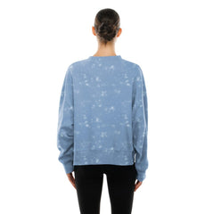 Philadelphia Phillies New Era Women's Throwback Oversized Boxy Sweatshirt - Light Blue - New Era on Sale
