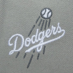 Los Angeles Dodgers Mitchell & Ness Thunderstorm Head Coach Pro-Crown Adjustable Hat - Gray - Mitchell & Ness on Sale