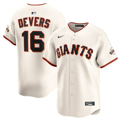 Rafael Devers San Francisco Giants Nike Home Limited Player Jersey - Cream - Nike Discount