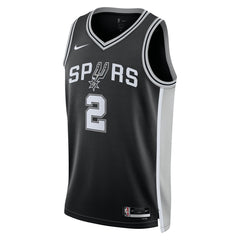 Dylan Harper San Antonio Spurs Unisex 2025 NBA Draft First Round Pick Swingman Jersey Icon Edition Black | Nike outlet