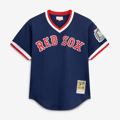 Nomar Garciaparra Boston Red Sox Mitchell & Ness Authentic Batting Practice Jersey - Navy - Mitchell & Ness Sale