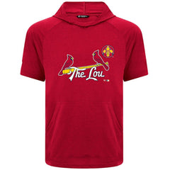 St. Louis Cardinals Levelwear City Connect Phase Core Logo Pullover Hoodie T-Shirt - Red - MLB Online
