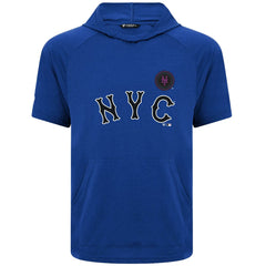 New York Mets Levelwear City Connect Phase Core Logo Pullover Hoodie T-Shirt - Royal - MLB on Sale