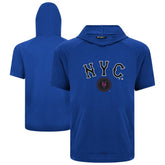 New York Mets Levelwear City Connect Phase Back Plash Hoodie T-Shirt - Royal - MLB on Sale