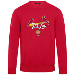 St. Louis Cardinals Levelwear City Connect Zane Back Splash Sweatshirt - Red - MLB Online