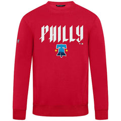 Philadelphia Phillies Levelwear City Connect Zane Back Splash Sweatshirt - Red - MLB Discount