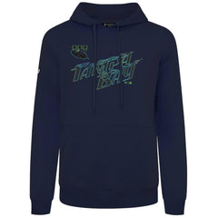 Tampa Bay Rays Levelwear City Connect Podium Core Logo Pullover Hoodie - Navy - MLB Sale