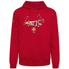 St. Louis Cardinals Levelwear City Connect Podium Back Splash Pullover Hoodie - Red - MLB Sale