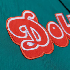 Mitchell & Ness Miami Dolphins Coaches Full-Snap Hooded Windbreaker Jacket Aqua