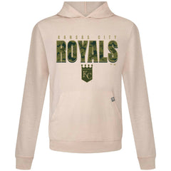 Kansas City Royals Levelwear Relay Protect Pullover Hoodie - Khaki - MLB Sale