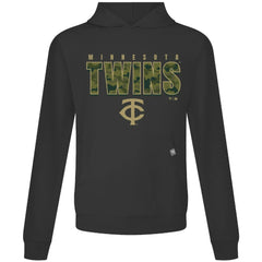 Minnesota Twins Levelwear Relay Protect Pullover Hoodie - Black - MLB on Sale