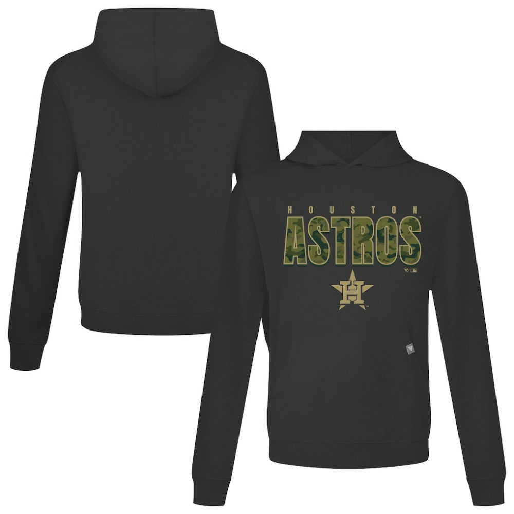 Houston Astros Levelwear Relay Protect Pullover Hoodie - Black - MLB Online