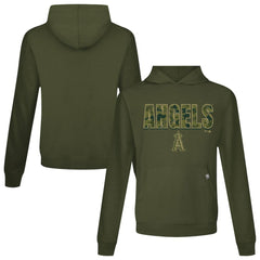 Los Angeles Angels Levelwear Relay Protect Pullover Hoodie - Green - MLB on Sale