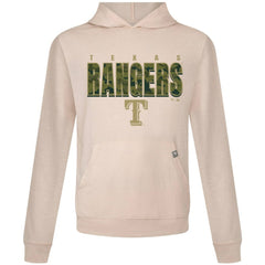 Texas Rangers Levelwear Relay Protect Pullover Hoodie - Khaki - MLB Sale