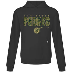 San Diego Padres Levelwear Relay Protect Pullover Hoodie - Black - MLB Online