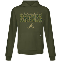 Atlanta Braves Levelwear Relay Protect Pullover Hoodie - Green - MLB Online