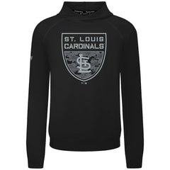 St. Louis Cardinals Levelwear Mandate Buckler Tri-Blend Pullover Hoodie - Black - MLB Sale