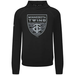 Minnesota Twins Levelwear Mandate Buckler Tri-Blend Pullover Hoodie - Black - MLB Online
