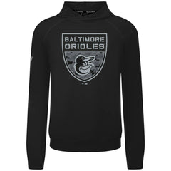 Baltimore Orioles Levelwear Mandate Buckler Tri-Blend Pullover Hoodie - Black - MLB Discount