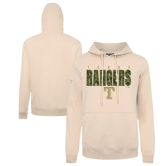 Texas Rangers Levelwear Podium Protect Pullover Hoodie - Khaki - MLB on Sale