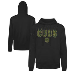 Chicago Cubs Levelwear Podium Protect Pullover Hoodie - Black - MLB Discount