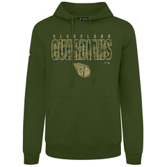 Cleveland Guardians Levelwear Podium Protect Pullover Hoodie - Green - MLB Sale