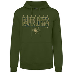 Toronto Blue Jays Levelwear Podium Protect Pullover Hoodie - Green - MLB Discount