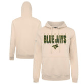 Toronto Blue Jays Levelwear Podium Protect Pullover Hoodie - Khaki - MLB Sale