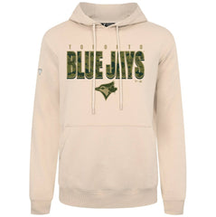 Toronto Blue Jays Levelwear Podium Protect Pullover Hoodie - Khaki - MLB Sale