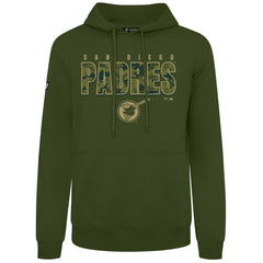 San Diego Padres Levelwear Podium Protect Pullover Hoodie - Green - MLB Online