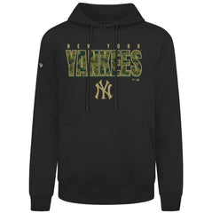 New York Yankees Levelwear Podium Protect Pullover Hoodie - Black - MLB Sale