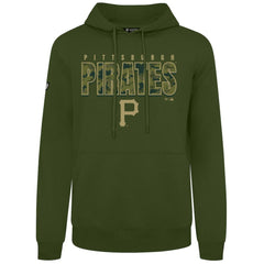 Pittsburgh Pirates Levelwear Podium Protect Pullover Hoodie - Green - MLB Lifestyle