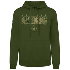 Arizona Diamondbacks Levelwear Podium Protect Pullover Hoodie - Green - MLB Sale