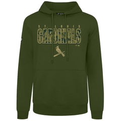 St. Louis Cardinals Levelwear Podium Protect Pullover Hoodie - Green - MLB on Sale