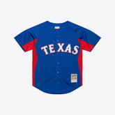 Adrian Beltre Texas Rangers Mitchell & Ness Cooperstown Mesh Batting Practice Button-Up Jersey - Royal - Mitchell & Ness Online