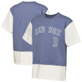 Boston Red Sox Outerstuff Youth Ultimate Pastels Premium Double Run T-Shirt - Navy/Cream - MLB on Sale