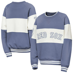 Boston Red Sox Outerstuff Youth Ultimate Pastels On Base Sweatshirt - Blue - MLB on Sale