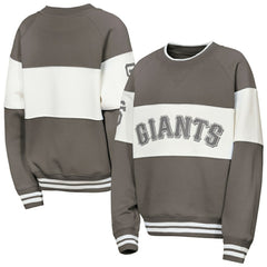 San Francisco Giants Outerstuff Youth Ultimate Pastels On Base Sweatshirt - Gray - MLB Lifestyle