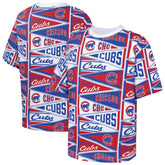 Chicago Cubs Outerstuff Youth All-Over Pennant T-Shirt - Red - MLB on Sale