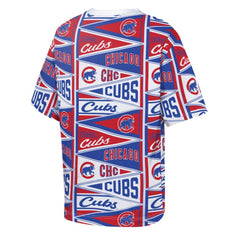 Chicago Cubs Outerstuff Youth All-Over Pennant T-Shirt - Red - MLB on Sale