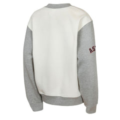 Houston Astros Outerstuff Youth Big League Power Hit Fleece Sweatshirt - Cream/Gray - MLB Online