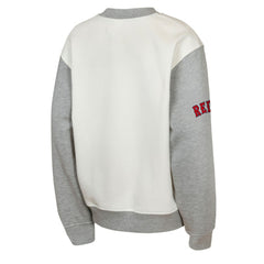 Boston Red Sox Outerstuff Youth Big League Power Hit Fleece Sweatshirt - Cream/Gray - MLB Discount