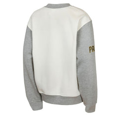 San Diego Padres Outerstuff Youth Big League Power Hit Fleece Sweatshirt - Cream/Gray - MLB on Sale